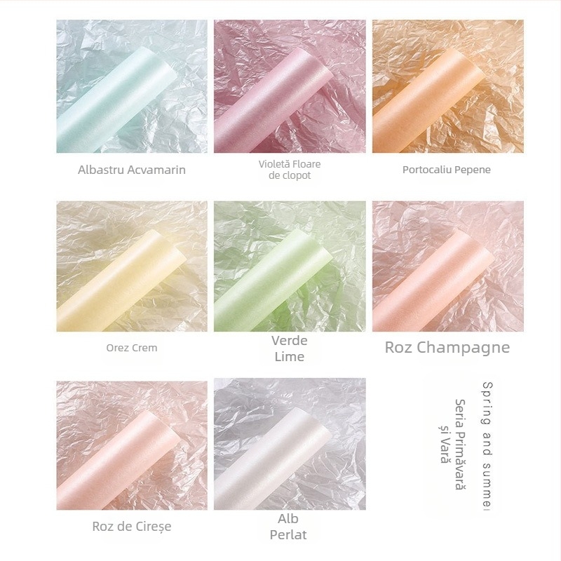 SX Șervețele faciale perlate, 17 g, transparență 30, finisaj perlat, ambalaj: pungă OPP