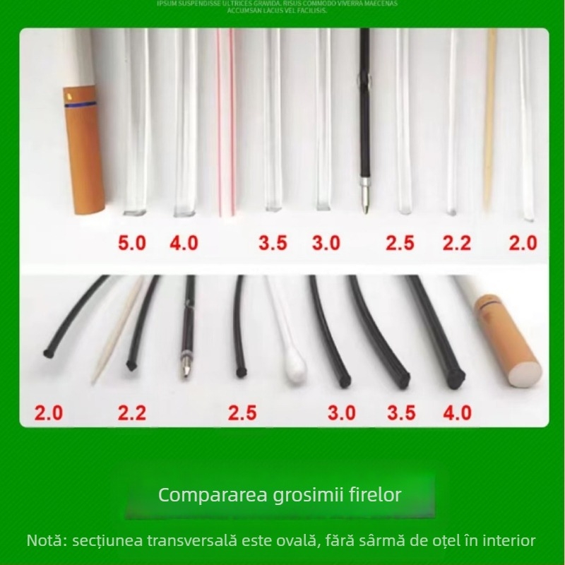 Sfoară de grădină din PET poliester pentru seră: linie de susținere pentru perdele, plasă anti-porumbei, linie de susținere pentru viță de vie și fructul passion; Brand Ruihe new materials; potrivită pentru cadre de livadă și instalații de creștere.