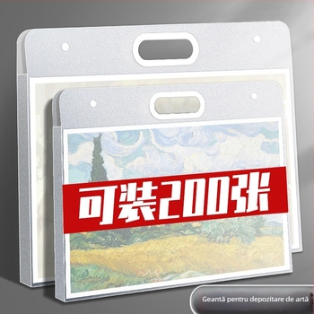 Yuzhi Album plastic de stocare artă A4/4K/8K, 1 pagină, personalizare disponibilă, imprimare logo disponibil