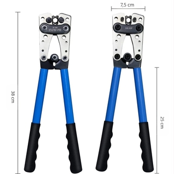 Pince sertizor pentru cabluri cu nas de cupru HX-50B (Model HX-50B, Material: Oțel cu carbon înalt, Greutate 1.2, Brand Easy to get)