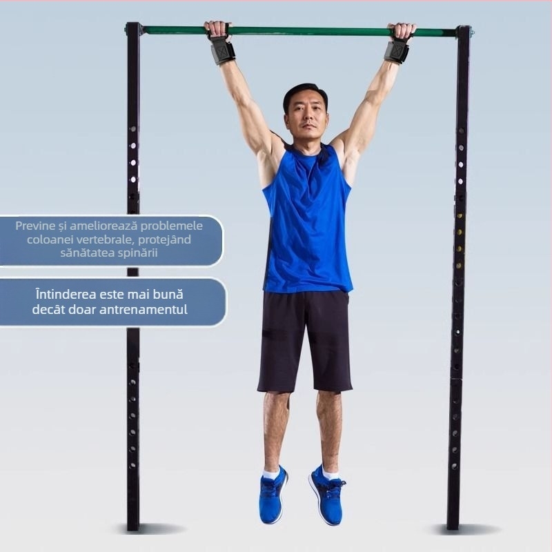 Cârlig de asistență pentru tracțiuni cu protecție a încheieturii – bandă poliester, pachet de 10 bucăți