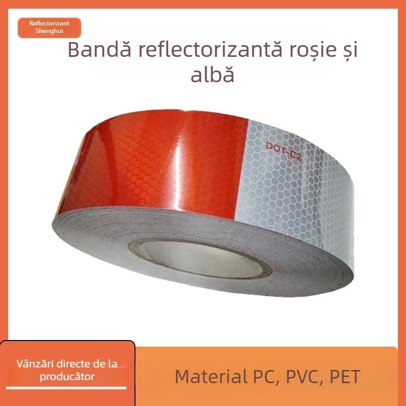 Film reflectorizant auto pentru mașini și camioane, cu luminozitate ridicată și aderență puternică