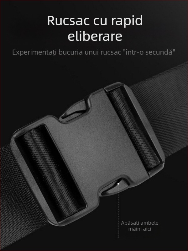 Geantă de talie pentru bărbați din Oxford, rezistentă la apă și uzură, cu capacitate mare, crossbody, stil urban