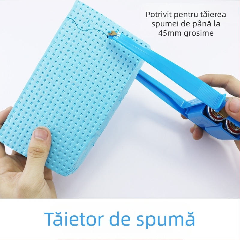 Mașină de tăiat spumă pentru modele DIY – construcție din plastic, include fir de încălzire, marca Hinda