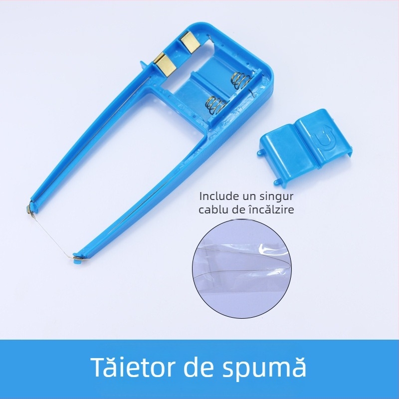 Mașină de tăiat spumă pentru modele DIY – construcție din plastic, include fir de încălzire, marca Hinda