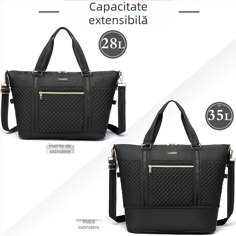 Geantă de călătorie cu separare umed/uscat | capacitate 20–35 L, material poliester, stil urban minimalist, potrivită pentru călătorii de agrement