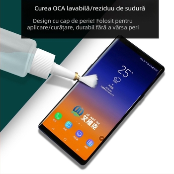 Sticlă dozatoare industrială cu vârf de ac, 50 ml – pentru alcool, flux rosin și adeziv