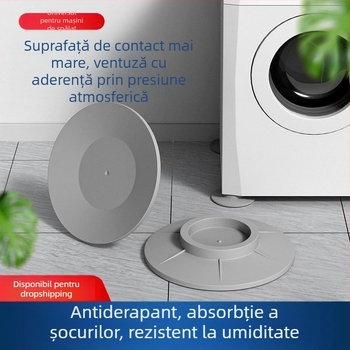 Suport pentru mașina de spălat, bază antiderapantă din oțel inoxidabil, înălțime reglabilă