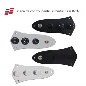 INTAI JB Placă de circuit bass, Metal, comutator de control electronic cu port de ieșire pentru instrumente muzicale