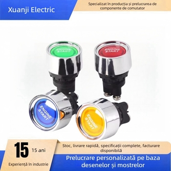 Buton de pornire Xuanji XJ1213 pentru RV și iaht, pornire cu un singur apăsare