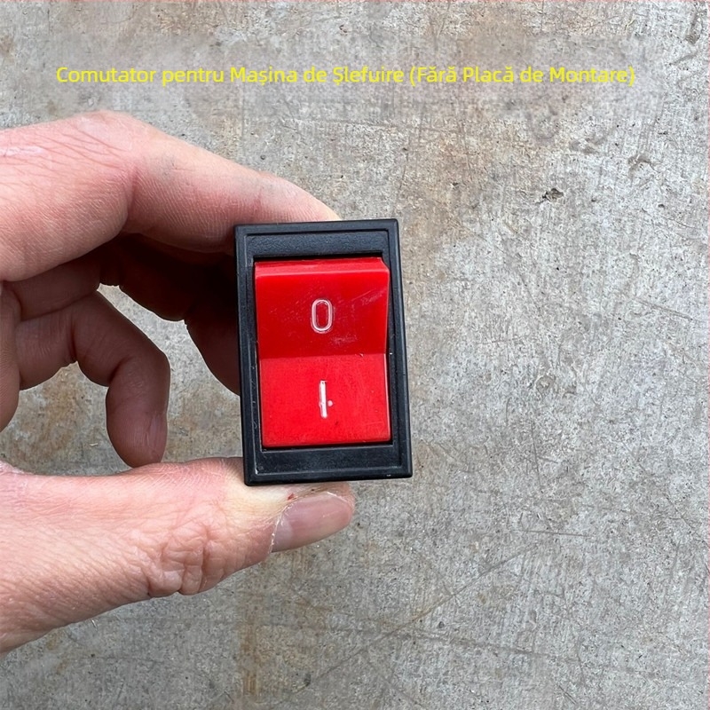 Comutator cu buton pentru mașina de tăiat oțel 400, impermeabil, IP50, 50–440V, conectare prin apăsare, viață electrică 20k cicluri, viață mecanică 100k cicluri