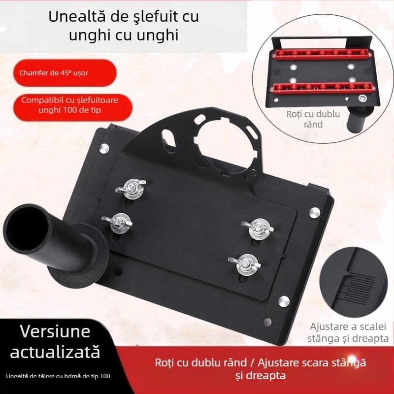 Odeller Dispozitiv pentru canelare plăci ceramice, Tip 100, Tăiere la 45°, Suport compact, 220V