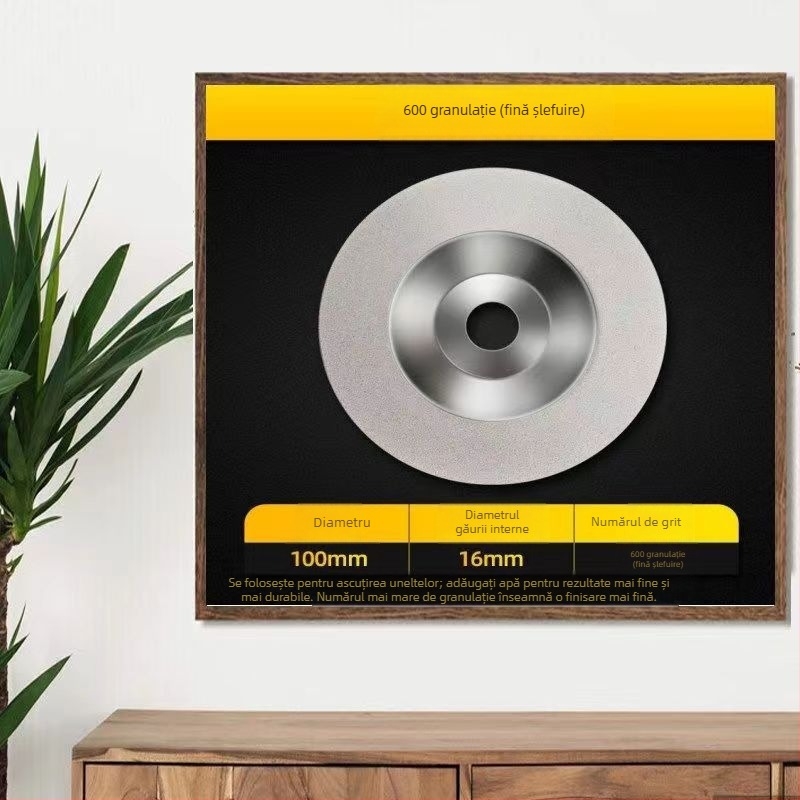 Junhao Disc diamant tip bol pentru polizorul unghiular – electroplating, model Diamond, pentru prelucrarea ceramică