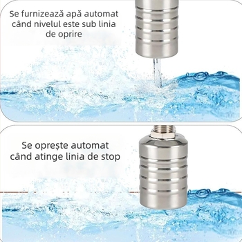 Supapă plutitoare pentru rezervor de apă — tip sferic, mediu: apă