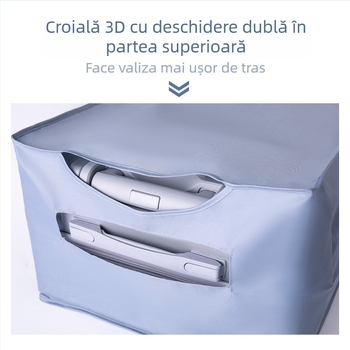 Husă de protecție pentru bagaje din pânză Oxford, rezistentă la uzură, anti-murdărire, impermeabilă, pentru trolere și valize, grosime sporită