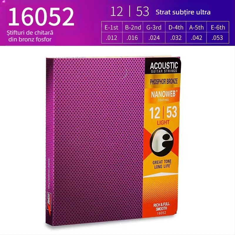 Corzi pentru chitară acustică – Fen sound Modelul 01 – Accesorii pentru instrumente muzicale