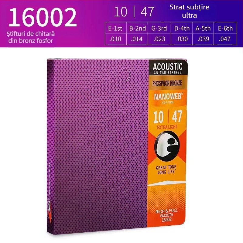 Corzi pentru chitară acustică – Fen sound Modelul 01 – Accesorii pentru instrumente muzicale