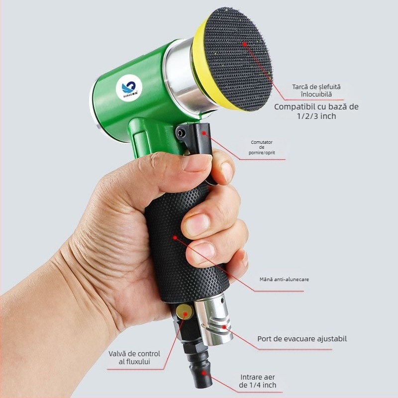 Fast Leopard mașină de șlefuit cu unghi drept pentru șlefuire și lustruire metalice, seria mică mașină de șlefuit