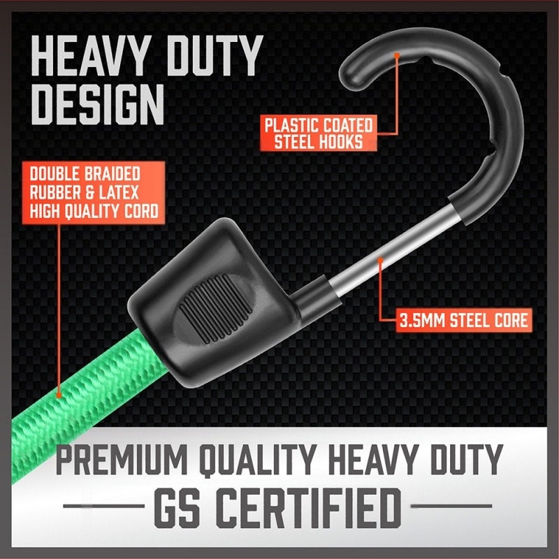 Set Wanying pentru bagaj și echipamente – încărcare 50 kg; material: fir polipropilen cu filament de cauciuc; include 1,35 m funii pentru drumeții cu cataramă pentru bagaje, 30 seturi de funii pentru bagaje, 10×25 cm mini funii latex 4 mm, 32 seturi funii 