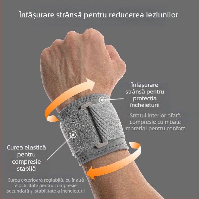 Luix bandă de încheietură din cauciuc – protecție pentru încheietură la badminton