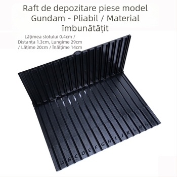 Raft Gundam pentru plăci cu spațiu de stocare pentru plăci și raft plug-in ușor de utilizat (Brand: Other; Nume: Clip; Domeniu de aplicare: Other)