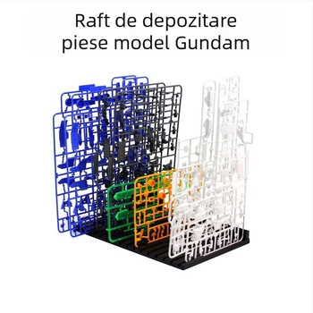 Raft Gundam pentru plăci cu spațiu de stocare pentru plăci și raft plug-in ușor de utilizat (Brand: Other; Nume: Clip; Domeniu de aplicare: Other)