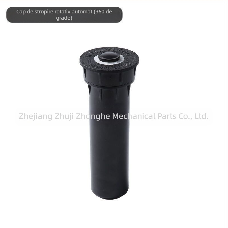 Sprinkler îngropat telescopic pentru gazon și grădină — Plastic tehnic, Middle Hertz, rotire de 360° cu ridicare