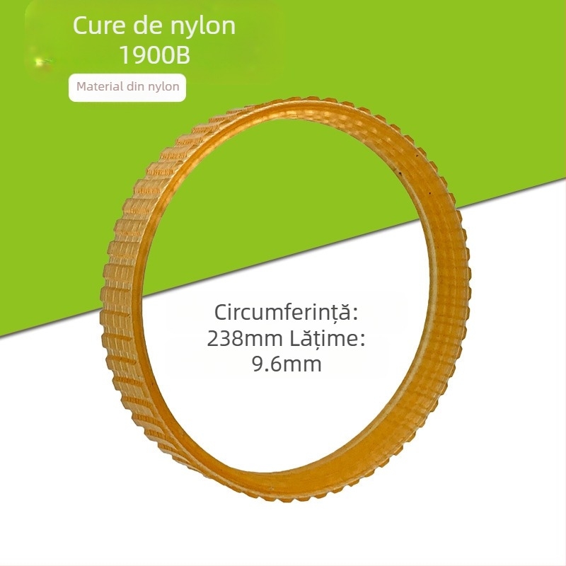 Curea de transmisie pentru planer electric portabil de tâmplă, din nylon-cauciuc, F20, 1900B, curea cu 90 canale