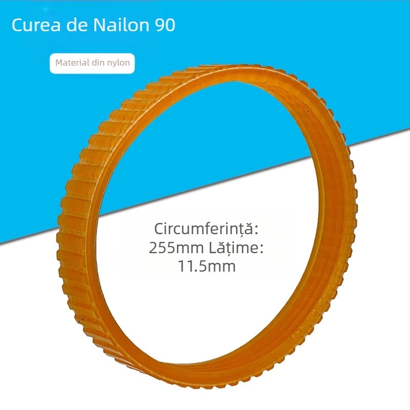 Curea de transmisie pentru planer electric portabil de tâmplă, din nylon-cauciuc, F20, 1900B, curea cu 90 canale