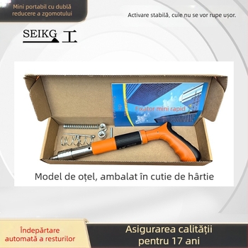 Seiyi M001 pistol de cuie pentru plafoane suspendate, finisaj galvanizat