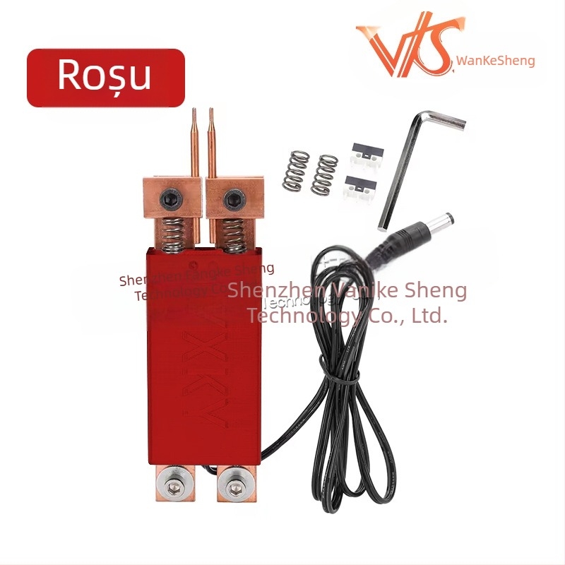 Pistol de sudură cu puncte integrat, declanșare automată, operare cu o singură mână, intrare 12V, baterie 18650 încorporată