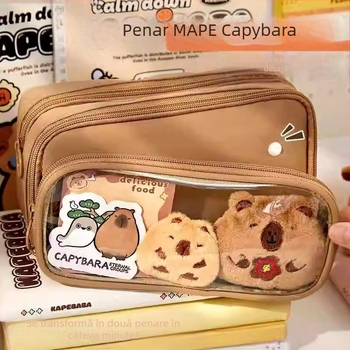 Penar din pânză, capacitate mare, stil coreean, pentru elevi de la gimnaziu până la liceu