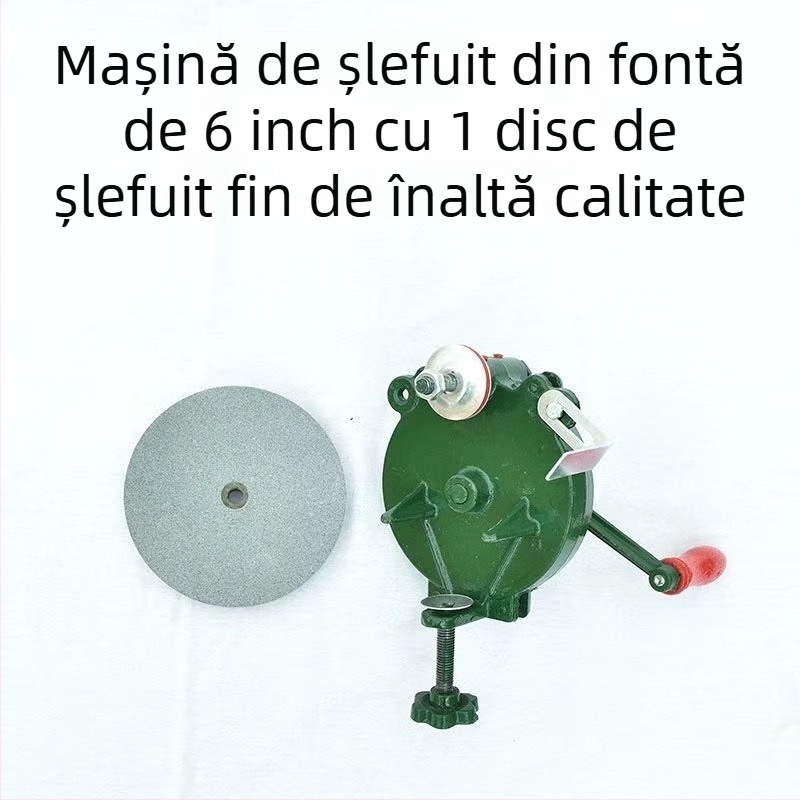 Mașină de ascuțit cuțite din fontă, design integrat, duritate 60 HRC, 500 rpm, pentru uz industrial și casnic