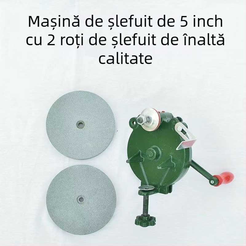 Mașină de ascuțit cuțite din fontă, design integrat, duritate 60 HRC, 500 rpm, pentru uz industrial și casnic