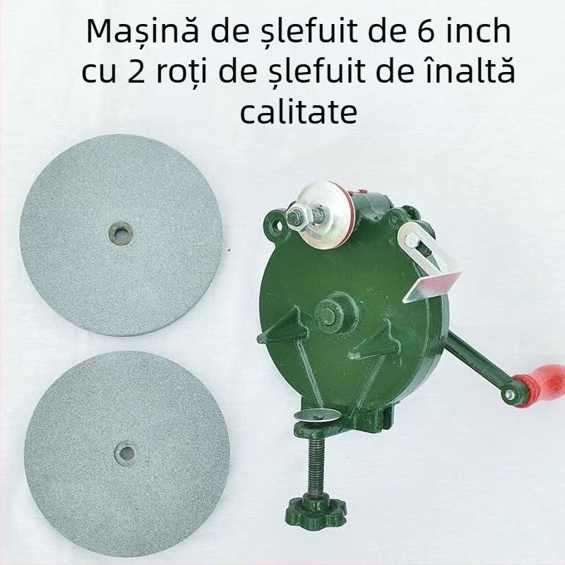 Mașină de ascuțit cuțite din fontă, design integrat, duritate 60 HRC, 500 rpm, pentru uz industrial și casnic