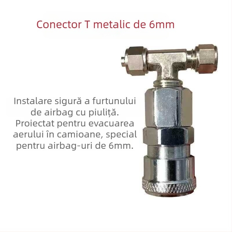 Cuplaj pentru sistemul de aer al remorcii și camionului, cu rezervor de aer la bord și conductă de admisie; Origine: Alte; Marcă: Alte; Model: Alte; Aplicație: Construcții