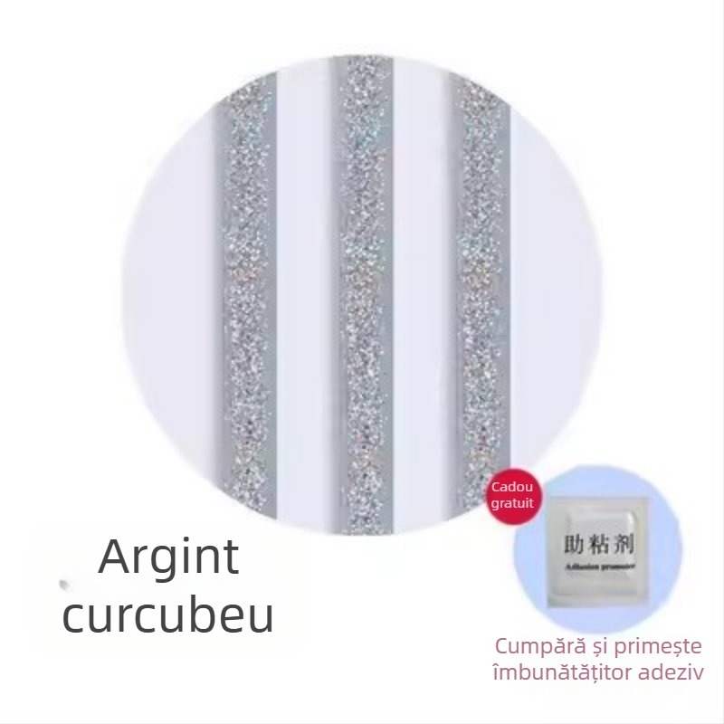 Bandă decorativă autoadezivă pentru marginea bucătăriei, material PVC; origine Guangdong; stil plat, modern și minimalist.