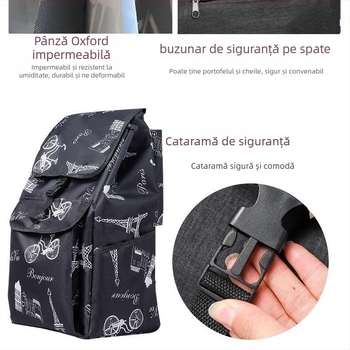 Geantă de cumpărături Zhuoya, material Oxford, capacitate maximă 50 kg, stil relaxare, logo tipărit: Da, Personalizare: Da