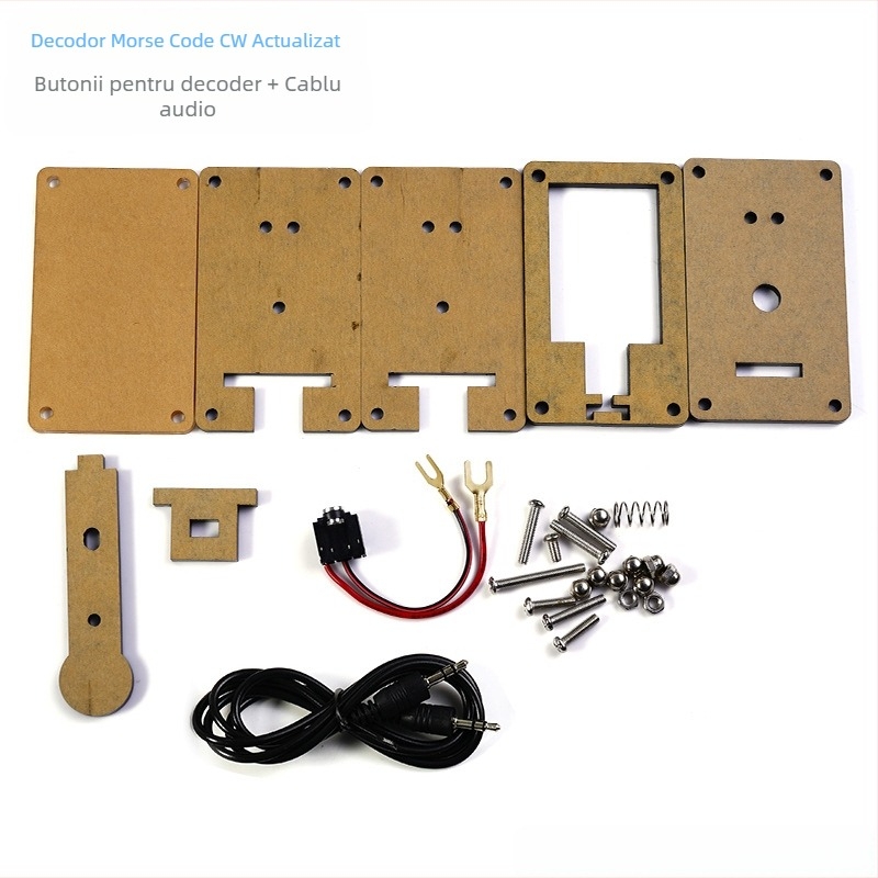Core Storm Decodor CW Morse — kit de piese pentru practică de sudură pe plăci de circuite