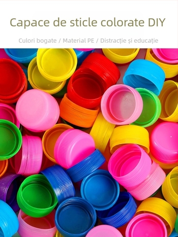 Kit de creație cu capacuri de plastic pentru sticle - Material PP, Origine: Chaozhou, Nu este importat, Funcție: Altele