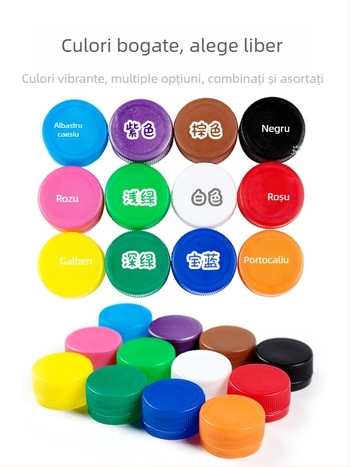 Kit de creație cu capacuri de plastic pentru sticle - Material PP, Origine: Chaozhou, Nu este importat, Funcție: Altele