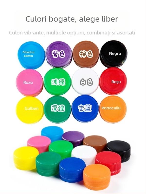 Kit de creație cu capacuri de plastic pentru sticle - Material PP, Origine: Chaozhou, Nu este importat, Funcție: Altele