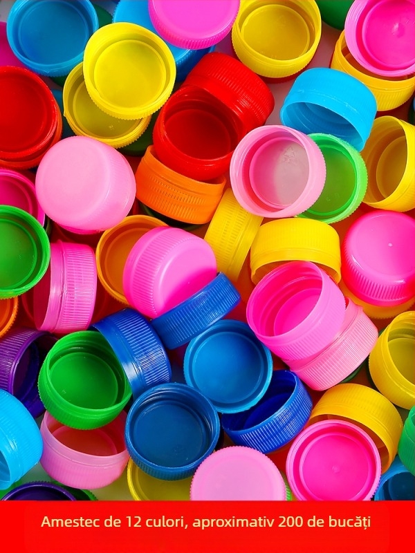 Kit de creație cu capacuri de plastic pentru sticle - Material PP, Origine: Chaozhou, Nu este importat, Funcție: Altele