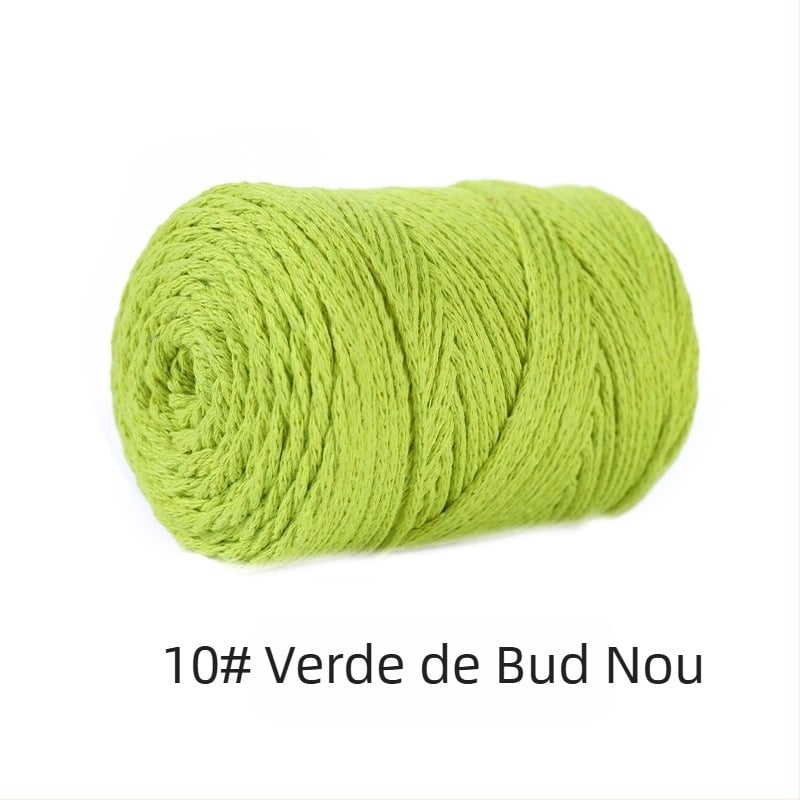 Fir din amestec poliester-bumbac, bumbac gol, filare Vortex, pentru tricotat manual