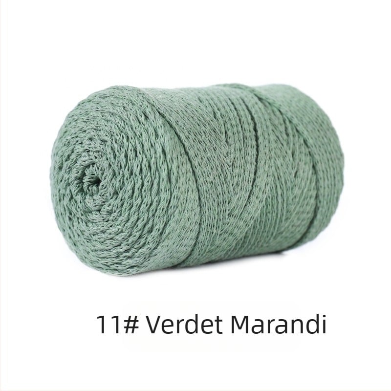 Fir din amestec poliester-bumbac, bumbac gol, filare Vortex, pentru tricotat manual