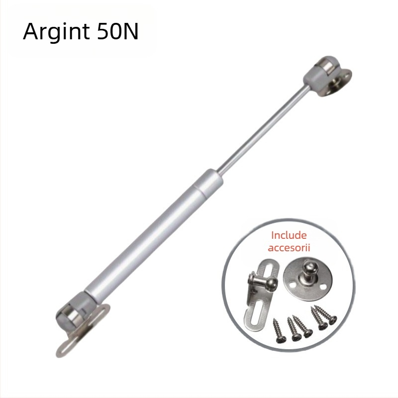 Bară pneumatică de susținere pentru uși de dulap cu pliere și suprafețe tatami – 100N, nylon/oțel, cromare dură