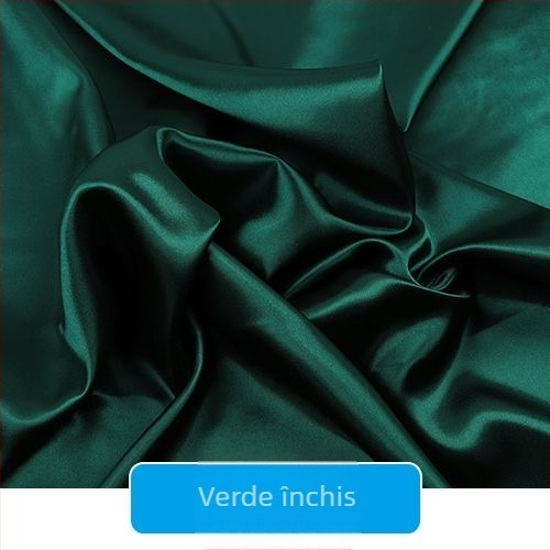 Țesătură satinată din mătase pentru căptușeală de îmbrăcăminte, perdele de scenă și decor de nuntă