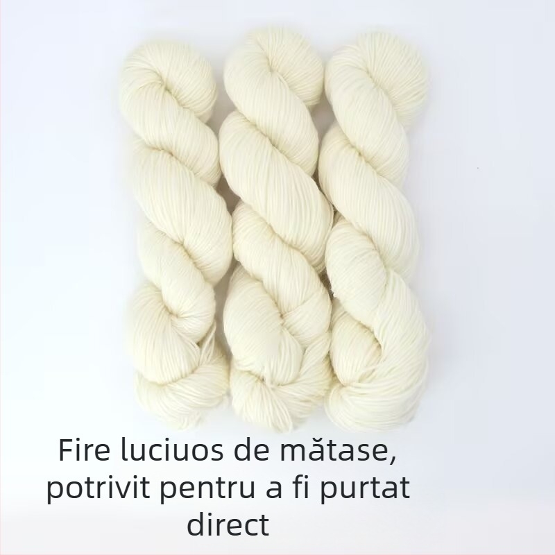 Dopamine fir de lână vopsit manual, 100 g, anti-pilling, cald, fir răsucit, Good Color