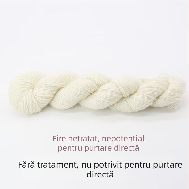 Dopamine fir de lână vopsit manual, 100 g, anti-pilling, cald, fir răsucit, Good Color
