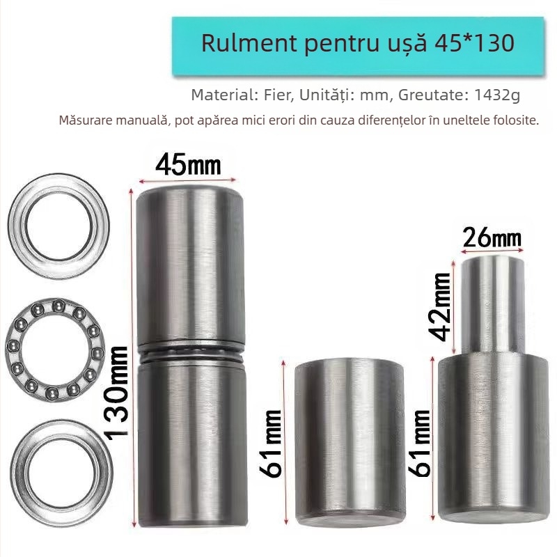 Balama de ușă în formă de H, fier, Model Other, Cod Produs Zlp-420128010453